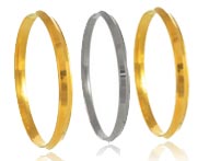 Gold Bangles >  Punjabi Kadas (Mens) > 