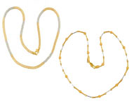 Gold Chains >  Gold Fancy Chains > 
