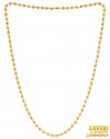 Click here to View - 22Kt Gold Two Tone Beads Chain 
