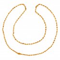 Click here to View - 22Kt Gold White Tulsi Chain 