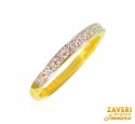 22kt Gold  CZ Band - Click here to buy online - 511 only..