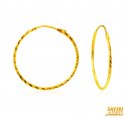 Click here to View - 22Kt Gold Hoop Earrings 