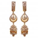 Click here to View - 18k Gold Diamond Jhumki Earrings 