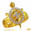 22 Kt Gold Tortoise Ring - Click here to buy online - 1,037 only..