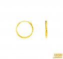 Click here to View - 22Kt Gold Hoop Earrings 