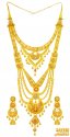 22Karat Gold Rani Haar Set - Click here to buy online - 25,014 only..