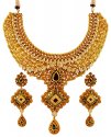 Antique 22K Gold Bridal Set - Click here to buy online - 31,668 only..