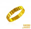 22k Gold patterned Wedding Band - Click here to buy online - 377 only..