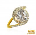 22Kt Signity Ring - Click here to buy online - 1,034 only..
