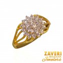Click here to View - 22Kt Gold CZ Fancy Ring 