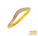 22K Gold CZ Band - Click here to buy online - 377 only..