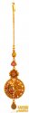 Click here to View - 22Kt Gold Antique Maang Tikka 