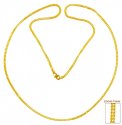 Fox Tail 22K Chain (22In) - Click here to buy online - 780 only..