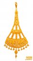 Click here to View - 22Kt Gold Bridal Maang Tikka 