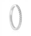 White Gold Diamond Band 18K - Click here to buy online - 955 only..