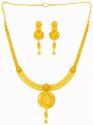 Click here to View - 22 Karat Gold Necklace Set 