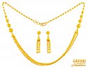 Click here to View - 22KT Gold Layered Necklace Set 