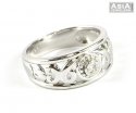 White Gold Ladies Ring - Click here to buy online - 1,013 only..
