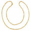 Click here to View - 22K Gold White Tulsi Chain 