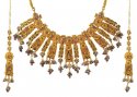 Designer Antique Necklace Set - Click here to buy online - 25,082 only..