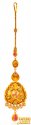 Click here to View - 22Kt Gold Antique Maang Tikka 