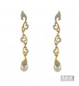22K Fancy Signity  Earrings - Click here to buy online - 2,447 only..