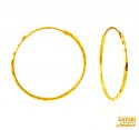 Click here to View - 22Kt Gold Hoop Earrings 
