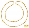 Click here to View - 22k Gold Pearl Long Chain 22in 