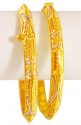 22k Gold Two Tone Kada ( 2 PCS) - Click here to buy online - 7,442 only..