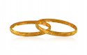 22k Gold  Kids Baby Kada (2pc) - Click here to buy online - 2,726 only..