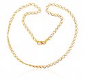 22K 2 Tone Heart Chain  - Click here to buy online - 2,241 only..