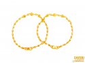 Click here to View - 22Kt Gold Baby Bracelet (2 Pc) 