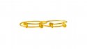 22K Gold Adjustable Kada for Kids - Click here to buy online - 1,777 only..