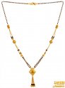 22K Gold Fancy  Mangalsutra - Click here to buy online - 2,347 only..