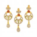 Click here to View - 22K Designer Pendant Set 