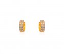 22k CZ Clip On Stone Earrings - Click here to buy online - 709 only..