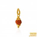 22kt Gold Rudraksh pendant - Click here to buy online - 278 only..
