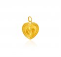 22 Kt Gold Allah Pendant - Click here to buy online - 575 only..