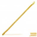 22 Kt Gold Mens Bracelet - Click here to buy online - 2,579 only..