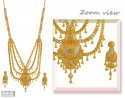 Gold Long Necklace Set - Click here to buy online - 13,240 only..