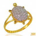 Click here to View - 22 Kt Gold Tortoise Ring 