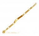 Click here to View - 22K Gold Kids Bracelet  