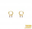 22 Kt Gold Two Tone Bali  - Click here to buy online - 372 only..
