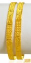 Click here to View - 22K Gold  Bangles (2pcs) 