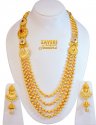 22Kt Gold Antique Necklace Set(Long - Click here to buy online - 22,267 only..