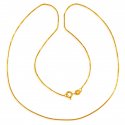22 Kt Gold Box Chain (16 In) - Click here to buy online - 525 only..