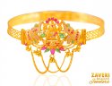 22K Precious Stones Bajuband - Click here to buy online - 5,394 only..