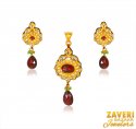 Click here to View - 22k Gold Antique pendant  Sets 