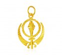 Click here to View - 22K Khanda Pendant 