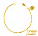 22K Fancy Gold Balls Bracelet  - Click here to buy online - 1,439 only..